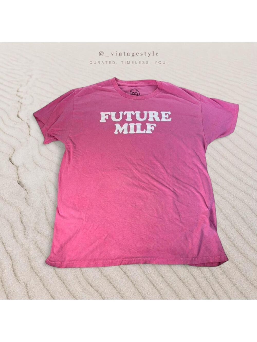 FROM FUTURE Women's Pink Tshirt